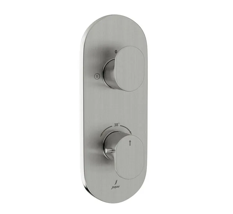 Jaquar Aquamax Thermostatic Shower Mixer - Stainless Steel (OPP-SSF-15681NKPM)