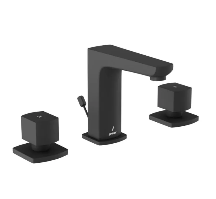 Jaquar 3-Hole Basin Mixer - Black Matt (KUP-BLM-35191PM)