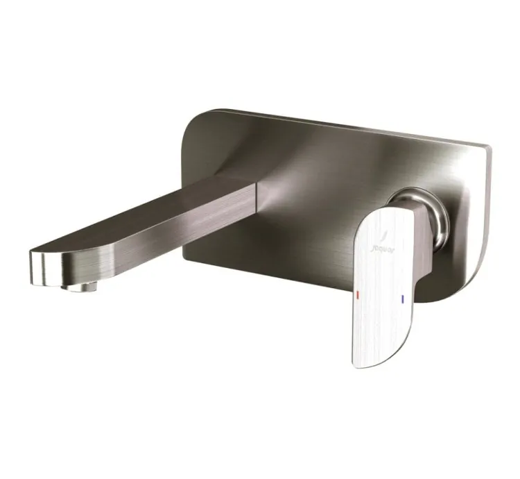 Jaquar Exposed Part Kit of Single Lever Basin Mixer Wall Mounted - Stainless Steel (ALI-SSF-85233NK)