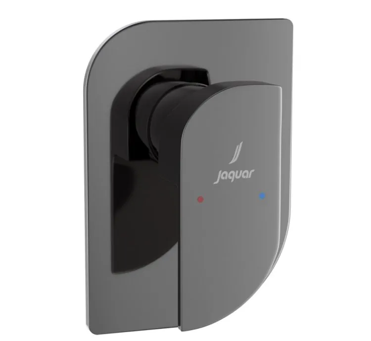 Jaquar Single Lever Concealed Deusch Mixer - Black Chrome (ALI-BCH-85227K)