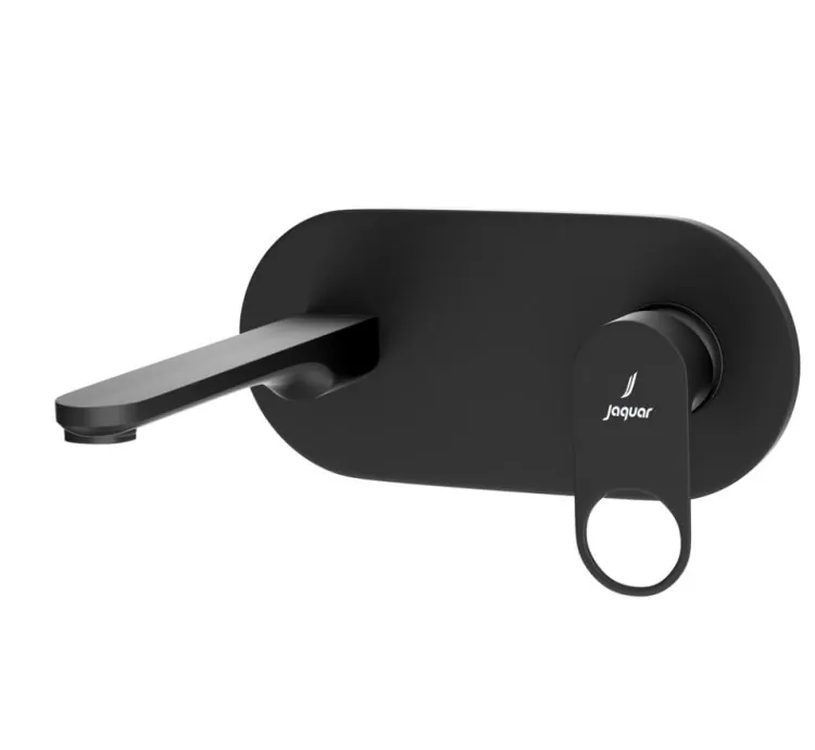 Jaquar Exposed Part Kit of Single Lever Basin Mixer Wall Mounted - Black Matt (ORP-BLM-10233NKPM)