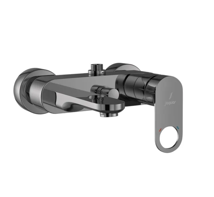 Jaquar Single Lever Wall Mixer - Black Chrome (ORP-BCH-10115PM)