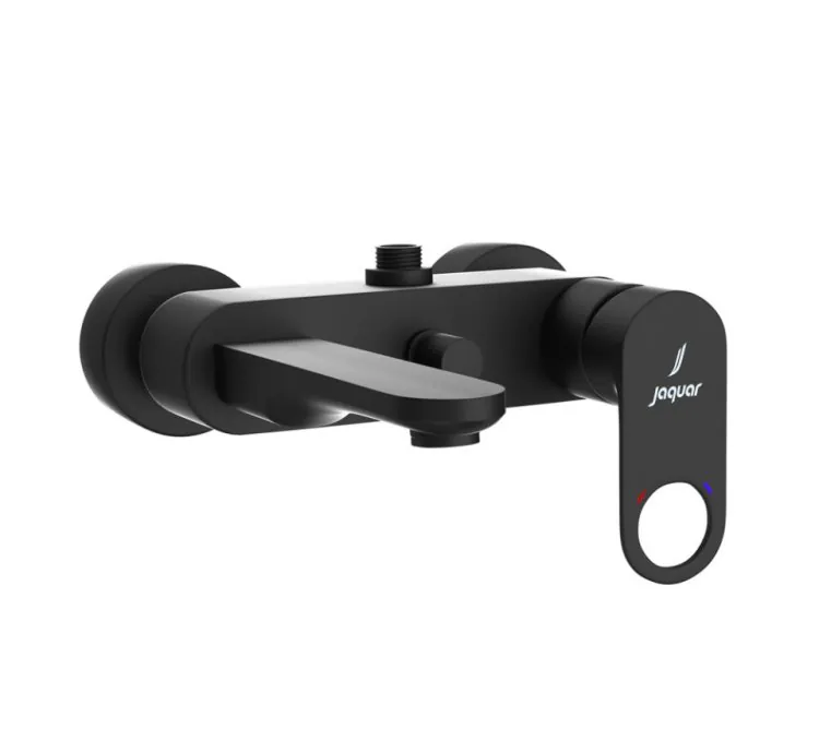 Jaquar Single Lever Wall Mixer - Black Matt (ORP-BLM-10115PM)