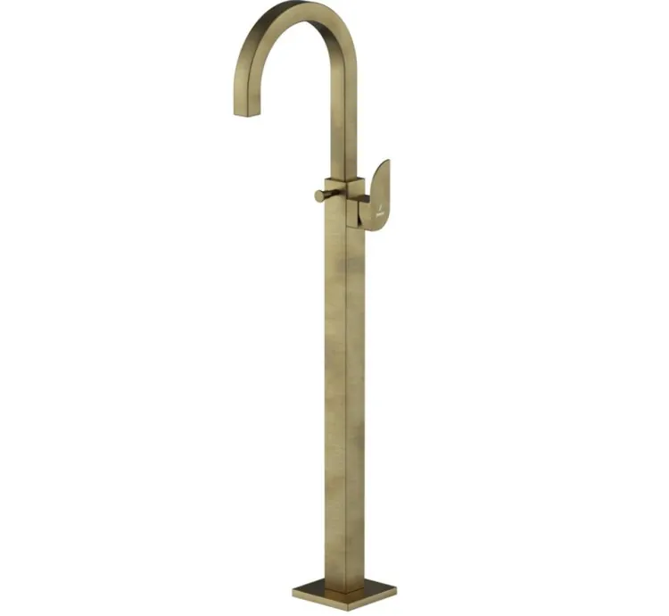 Jaquar Exposed Parts of Floor Mounted Single Lever Bath Mixer - Antique Bronze (ALI-ABR-85121K)