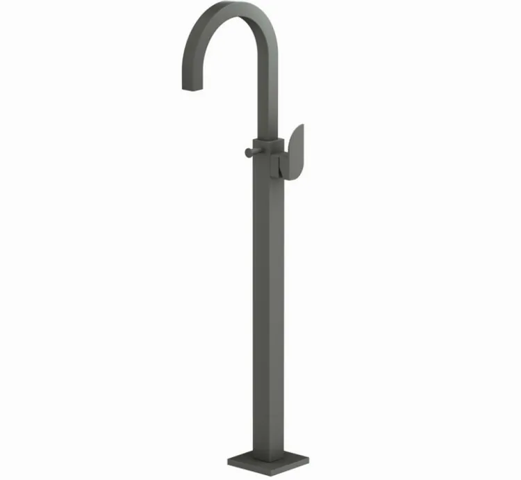 Jaquar Exposed Parts of Floor Mounted Single Lever Bath Mixer - Graphite (ALI-GRF-85121K)