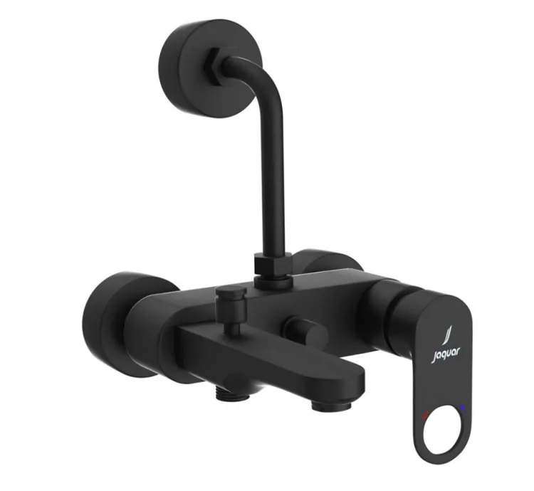 Jaquar Single Lever Wall Mixer 3-in-1 System - Black Matt (ORP-BLM-10125PM)