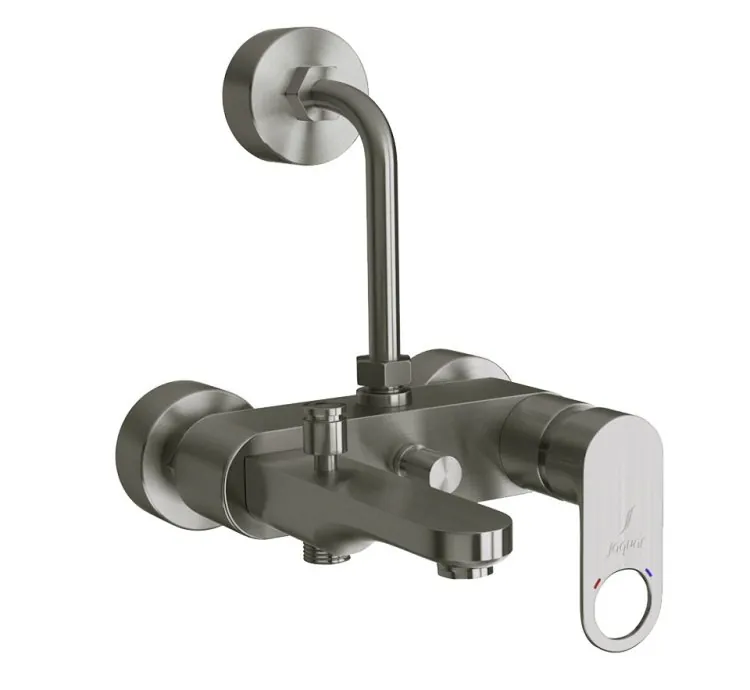 Jaquar Single Lever Wall Mixer 3-in-1 System - Stainless Steel (ORP-SSF-10125PM)