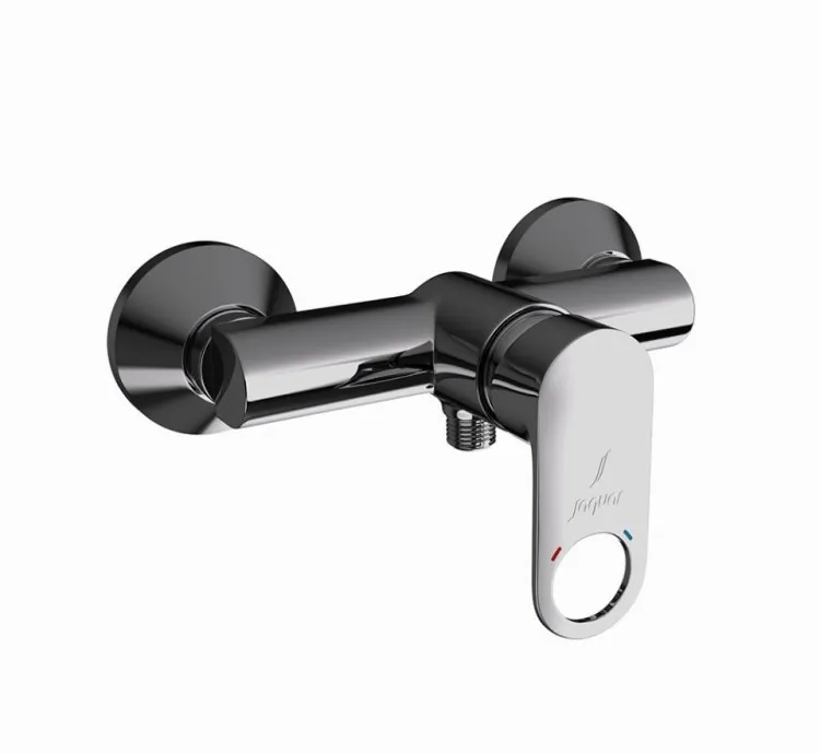 Jaquar Single Lever Exposed Shower Mixer - Black Chrome (ORP-BCH-10149PM)