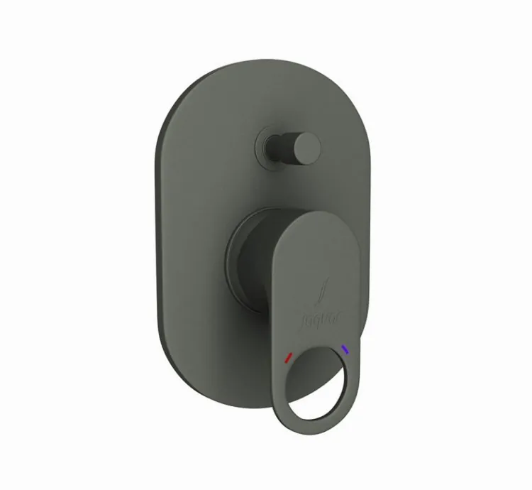 Jaquar Single Lever Concealed Diverter - Graphite (ORP-GRF-10065MKPM)