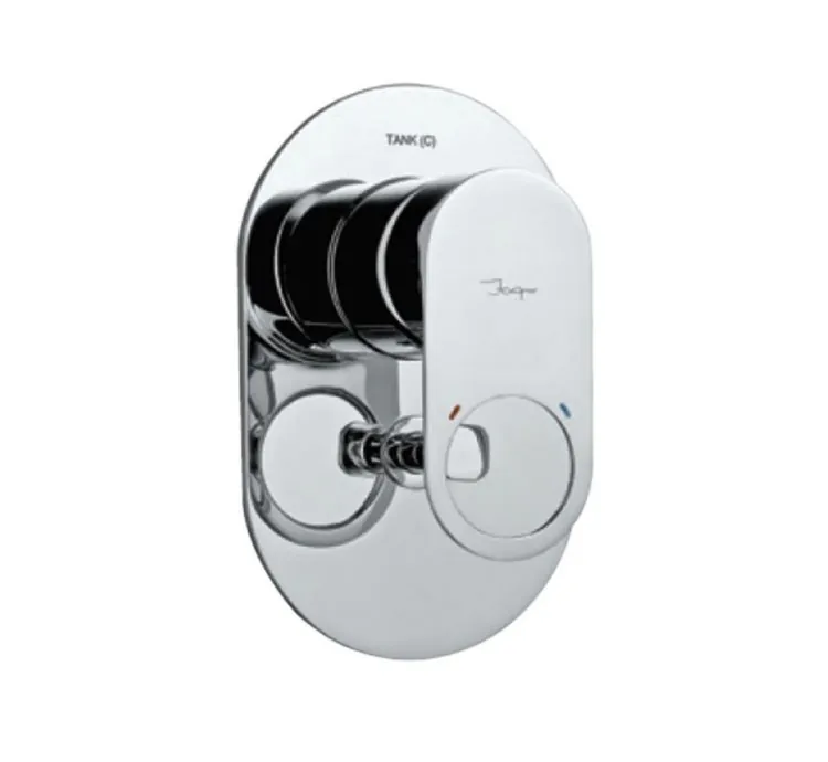 Jaquar Single Lever 3-inlet Diverter Exposed parts kit - Chrome (ORP-CHR-10193NKPM)