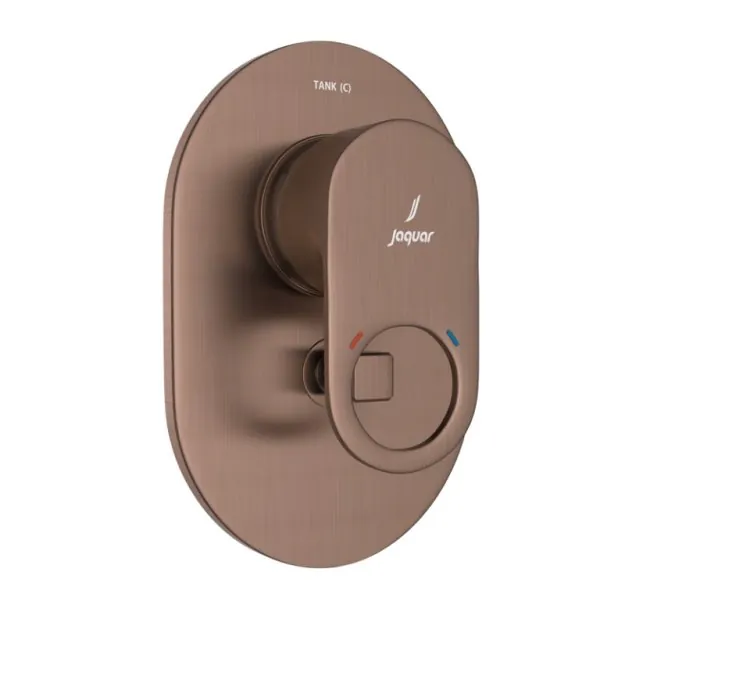 Jaquar 3-Inlet Single Lever Concealed Diverter - Antique Copper (ORP-ACR-10193NKPM)