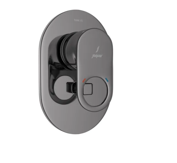Jaquar 3-Inlet Single Lever Concealed Diverter - Black Chrome (ORP-BCH-10193NKPM)