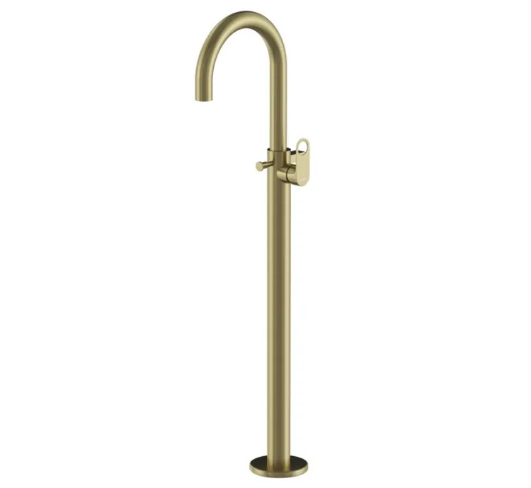 Jaquar Exposed Parts of Floor Mounted Single Lever Bath Mixer - Antique Bronze (ORP-ABR-10121KPM)