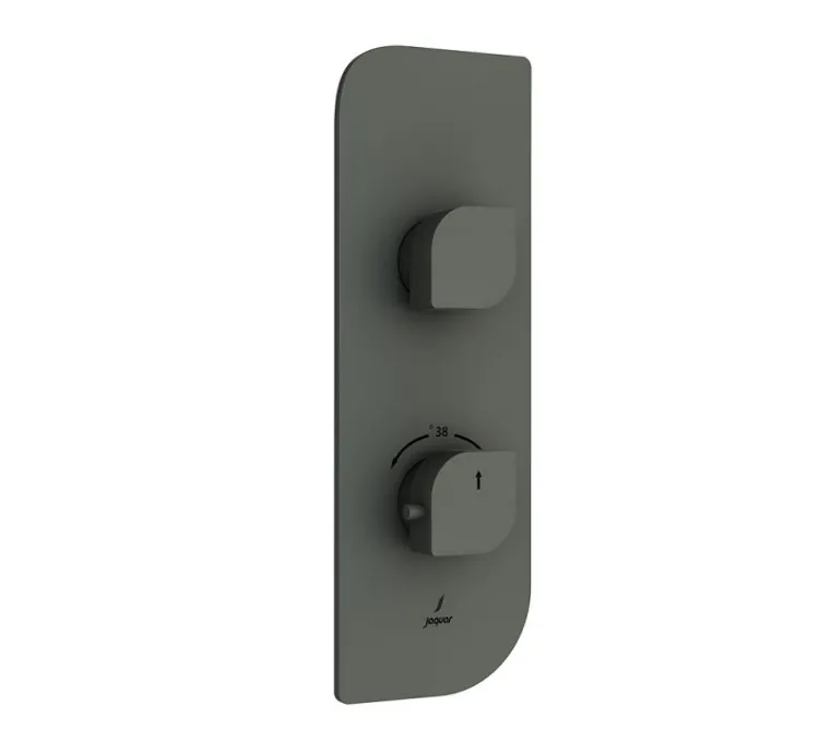 Jaquar  Aquamax Thermostatic Shower Mixer - Graphite (ALI-GRF-85661NK)