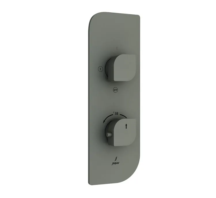 Jaquar Aquamax Thermostatic Shower Mixer - Graphite (ALI-GRF-85681NK)