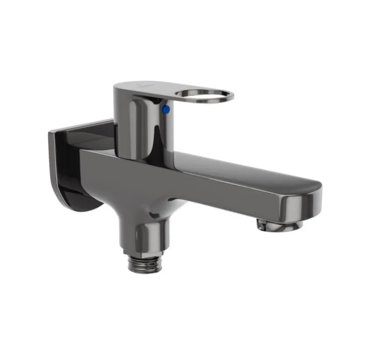 Jaquar 2 Way Bib Cock - Black Chrome (ORP-BCH-10041PM)