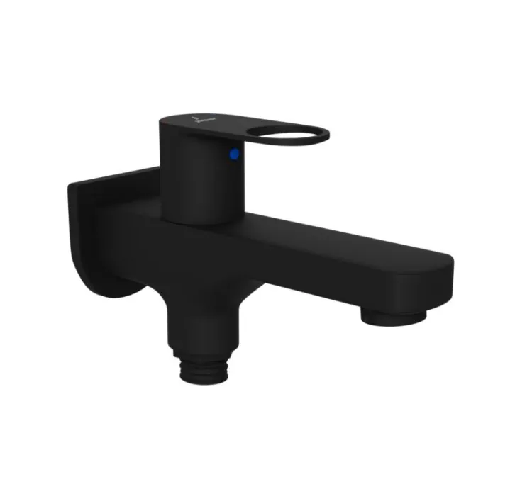 Jaquar 2 Way Bib Cock - Black Matt (ORP-BLM-10041PM)