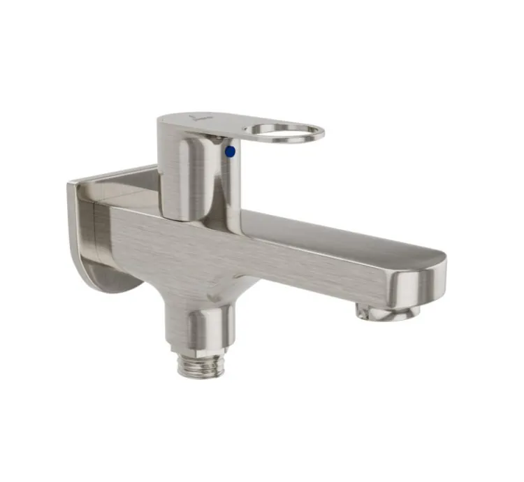 Jaquar 2 Way Bib Cock - Stainless Steel (ORP-SSF-10041PM)