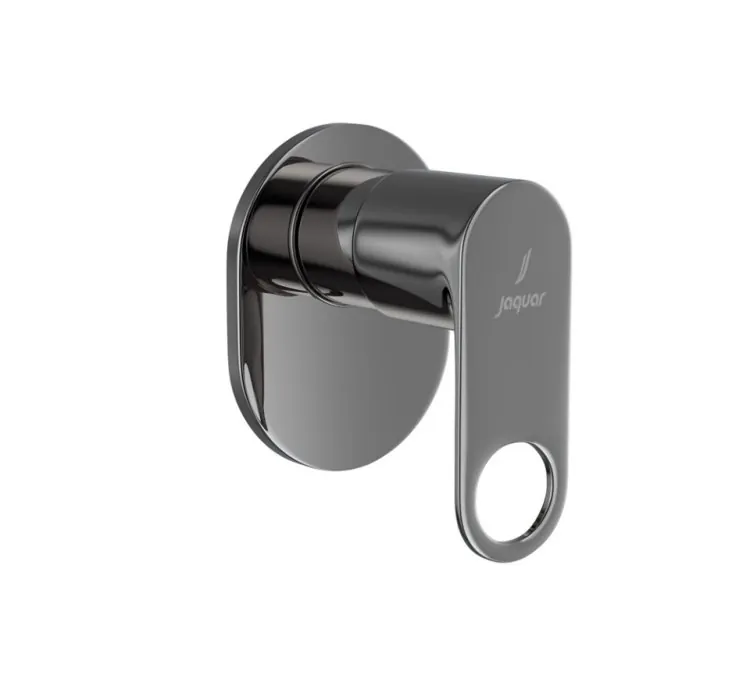 Jaquar Exposed Part Kit of Concealed Stop Cock & Flush Cock - Black Chrome (ORP-BCH-10083KPM)