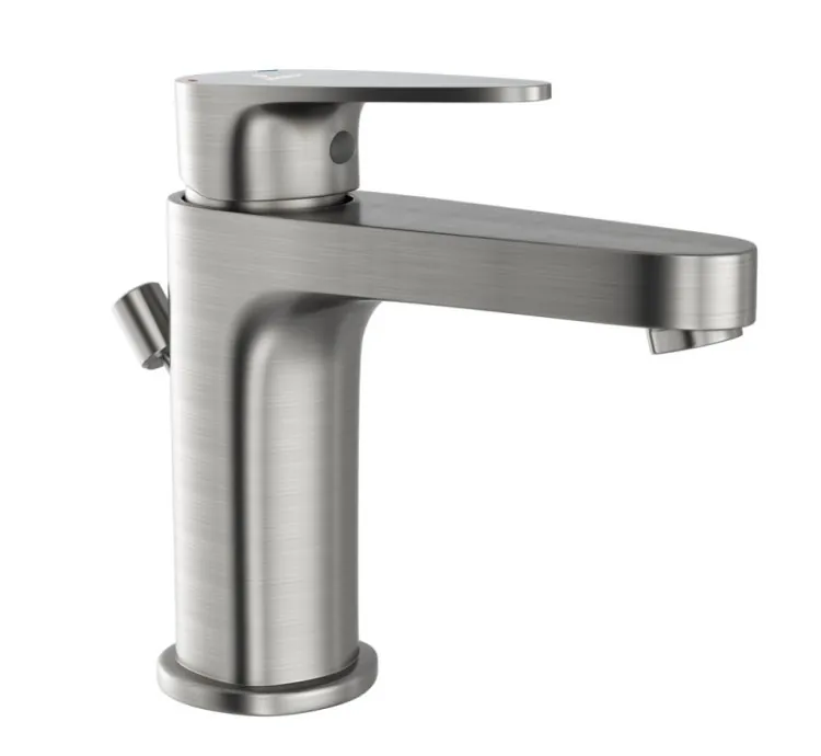 Jaquar Single Lever Basin Mixer - Stainless Steel (VGP-SSF-81051B)