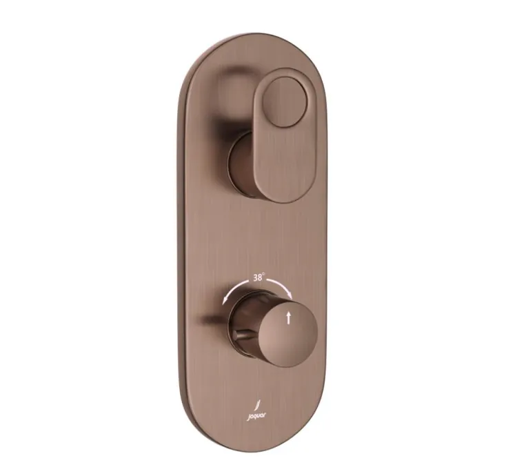 Jaquar Thermostatic Shower Mixer - Antique Copper (ORP-ACR-10661NKPM)
