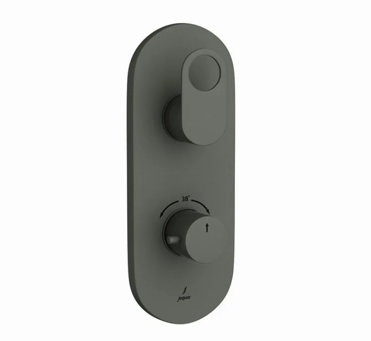Jaquar Thermostatic Shower Mixer - Graphite (ORP-GRF-10661NKPM)