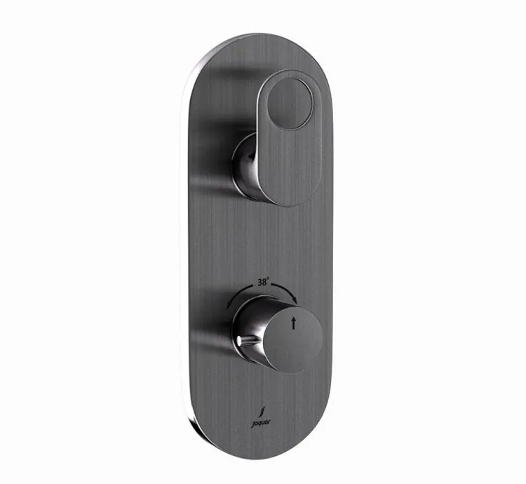 Jaquar Thermostatic Shower Mixer - Stainless Steel (ORP-SSF-10661NKPM)