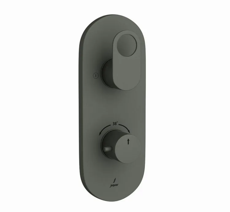 Jaquar Aquamax Thermostatic Shower Mixer - Graphite (ORP-GRF-10681NKPM)