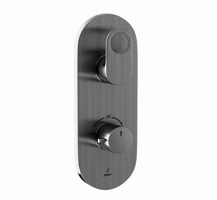 Jaquar Aquamax Thermostatic Shower Mixer - Stainless Steel (ORP-SSF-10681NKPM)