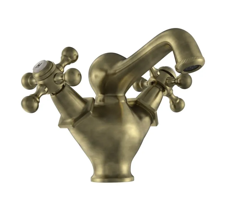 Jaquar Central Hole Basin Mixer - Antique Bronze (QQT-ABR-7167B)