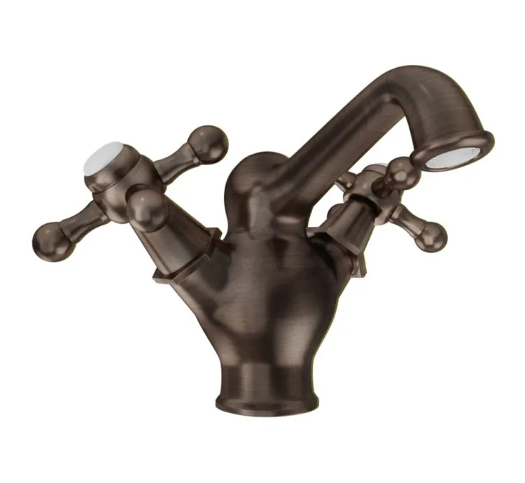 Jaquar Central Hole Basin Mixer - Antique Copper (QQT-ACR-7167B)