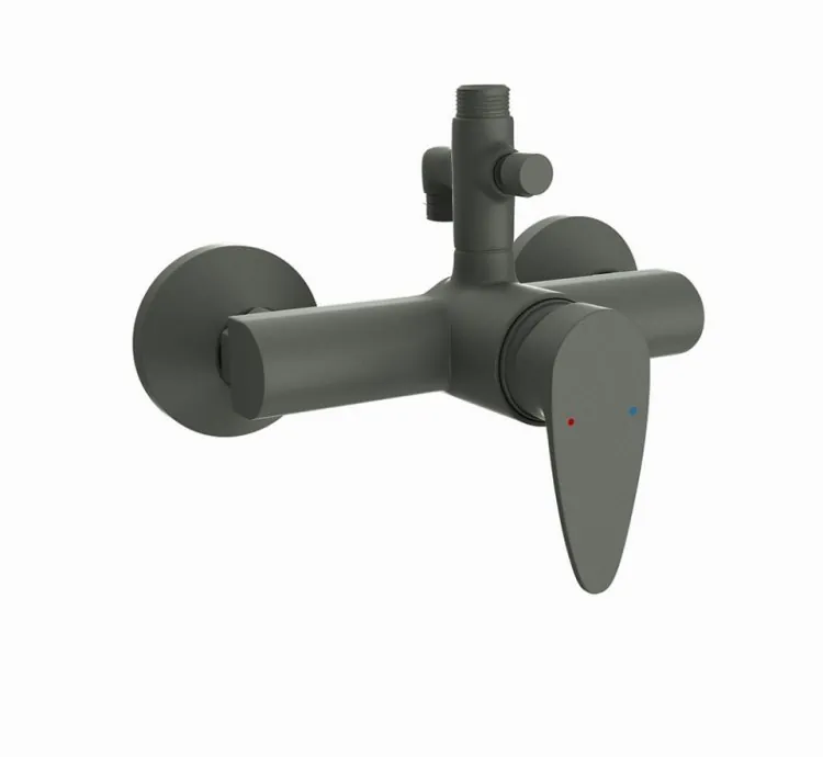 Jaquar Single Lever Exposed Shower Mixer - Graphite (VGP-GRF-81145)