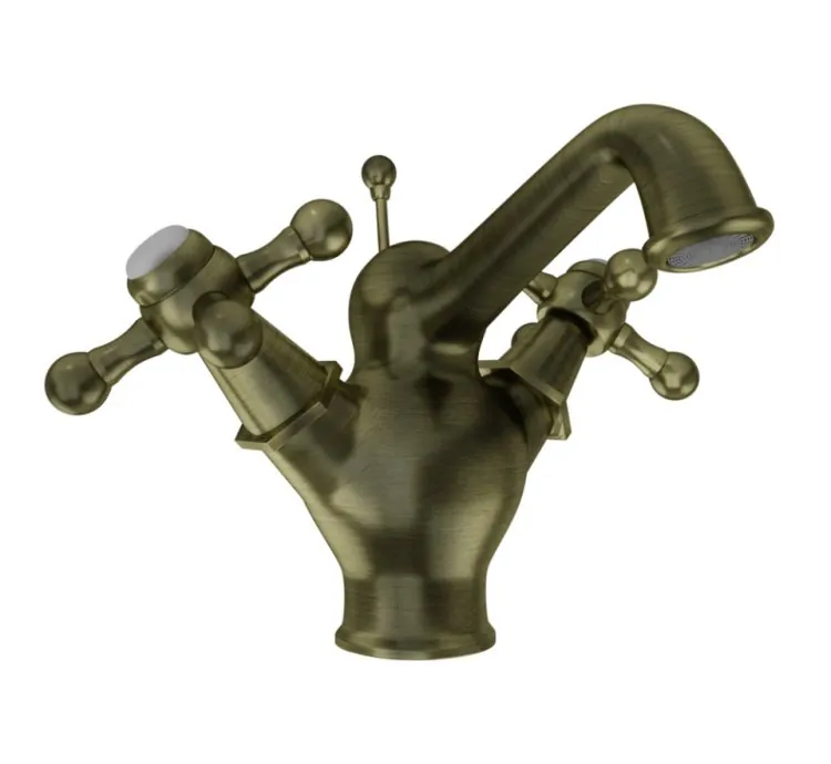 Jaquar Central Hole Basin Mixer with popup waste - Antique Bronze (QQT-ABR-7169B)