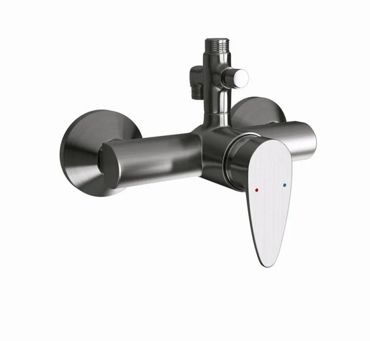 Jaquar Single Lever Exposed Shower Mixer - Stainless Steel (VGP-SSF-81145)