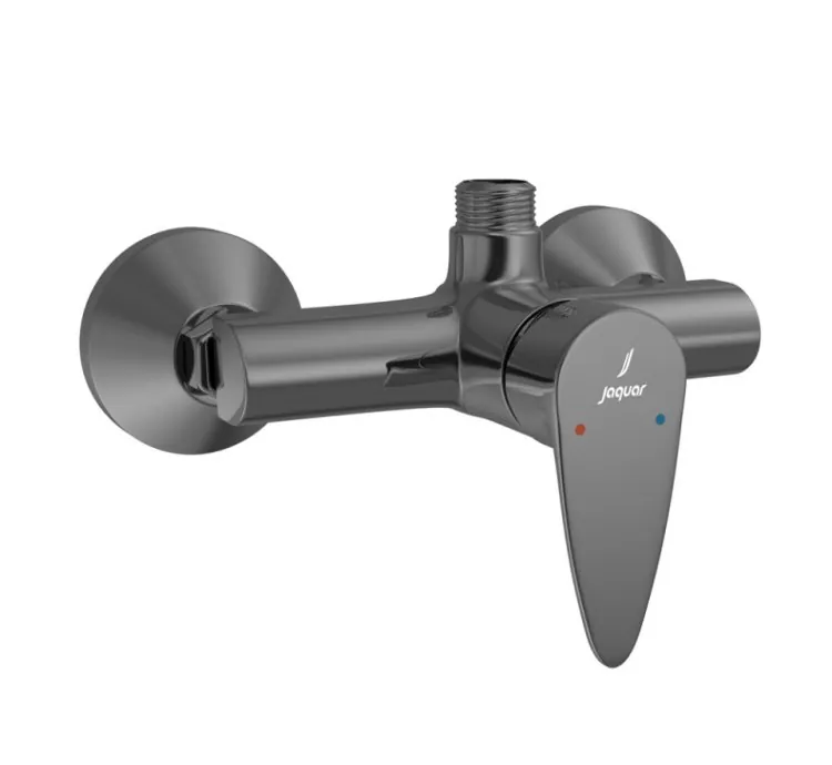Jaquar Single Lever Exposed Shower Mixer - Black Chrome (VGP-BCH-81147)
