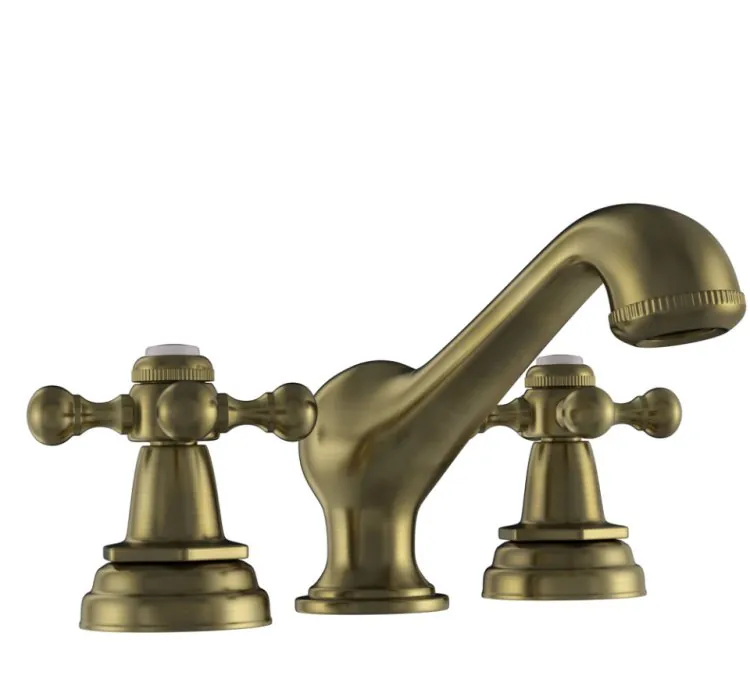 Jaquar 3-Hole Basin Mixer -Antique Bronze (QQT-ABR-7189)