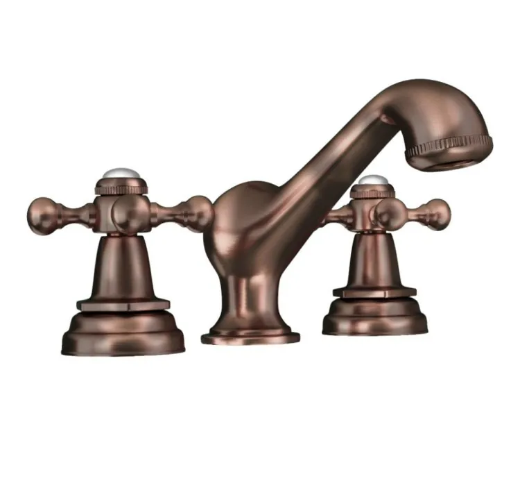 Jaquar 3-Hole Basin Mixer -Antique Copper (QQT-ACR-7189)