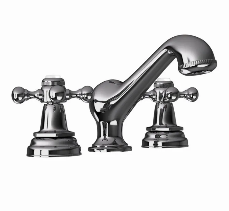 Jaquar 3-Hole Basin Mixer -Black Chrome (QQT-BCH-7189)