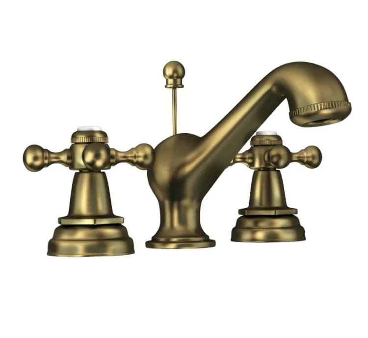 Jaquar 3-Hole Basin Mixer - Antique Bronze (QQT-ABR-7191)