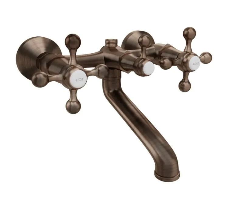 Jaquar Wall Mixer - Antique Copper (QQT-ACR-7217)