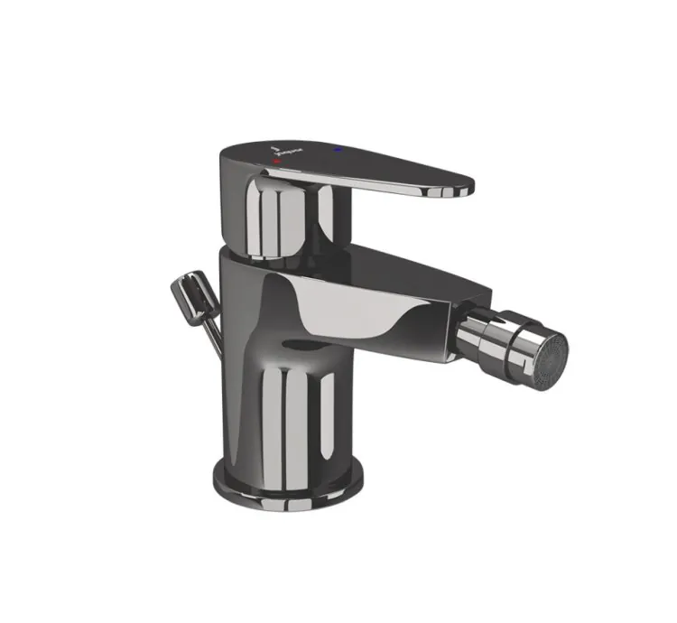 Jaquar Single Lever 1 - Hole Bidet Mixer - Black Chrome (VGP-BCH-81213B)