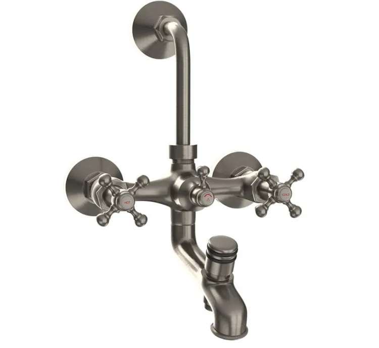 Jaquar Wall Mixer 3-in-1 System - Stainless Steel (QQT-SSF-7281)