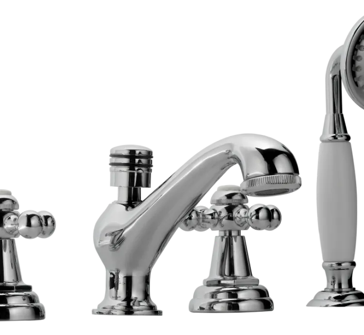 Jaquar 4-Hole Bath Tub Mixer - Chrome (QQT-CHR-7277)