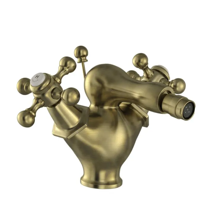 Jaquar 1 Hole Bidet Mixer - Antique Bronze (QQT-ABR-7613B)