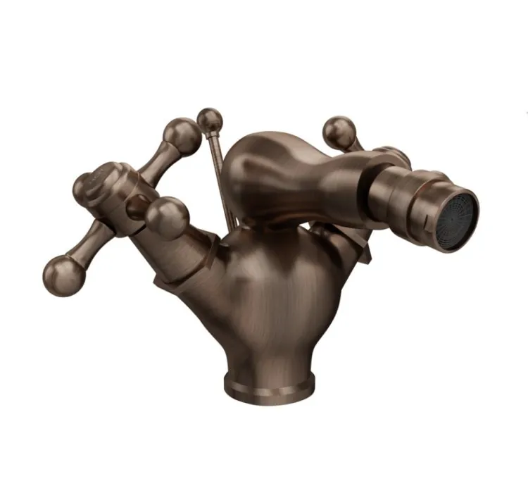Jaquar 1 Hole Bidet Mixer - Antique Copper (QQT-ACR-7613B)