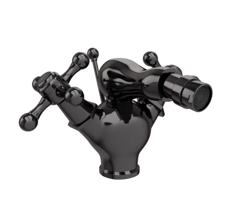 Jaquar 1 Hole Bidet Mixer - Black Chrome (QQT-BCH-7613B)