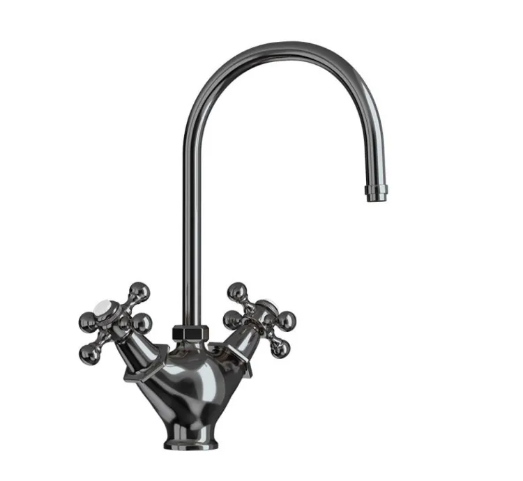 Jaquar Sink Mixer, 1-Hole - Black Chrome (QQT-BCH-7319B)