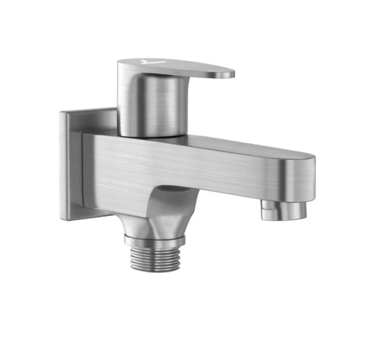 Jaquar 2 Way Bib Cock - Stainless Steel (VGP-SSF-81041)