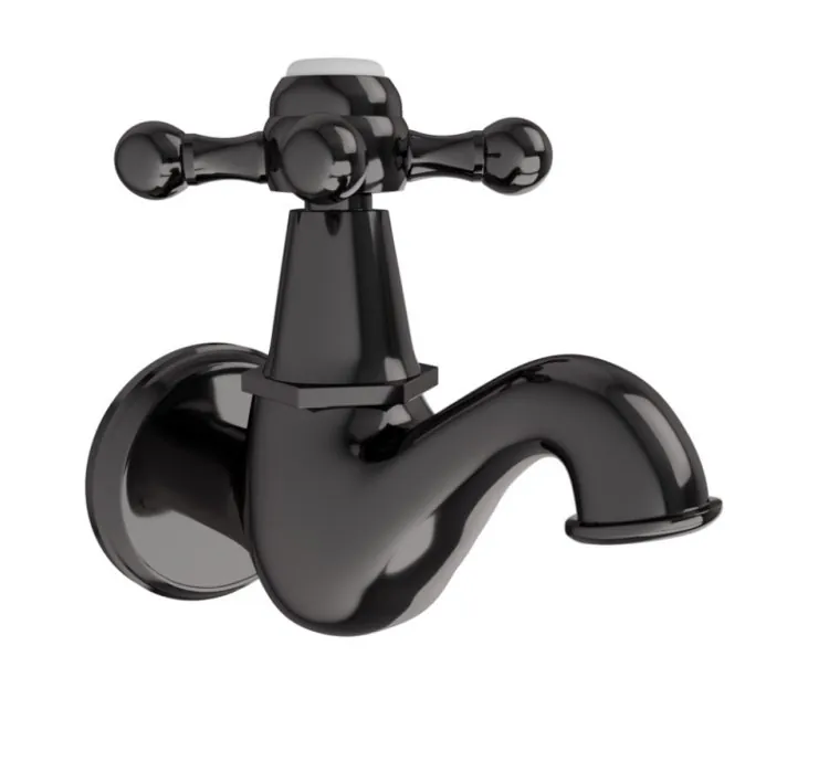 Jaquar Bib Cock - Black Chrome (QQT-BCH-7037)