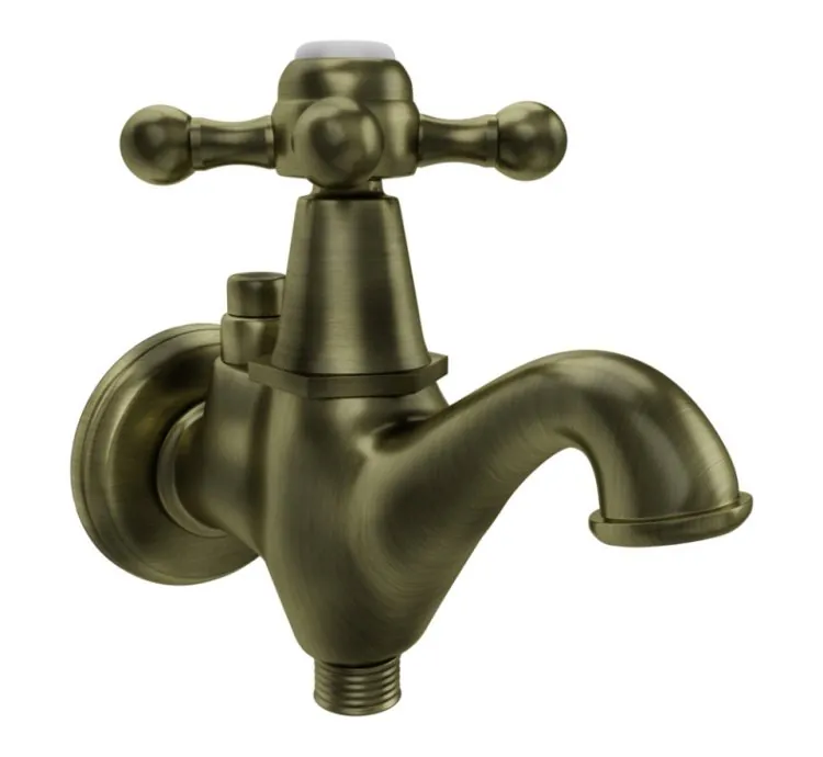 Jaquar 2 Way Bib Cock - Antique Bronze (QQT-ABR-7041)